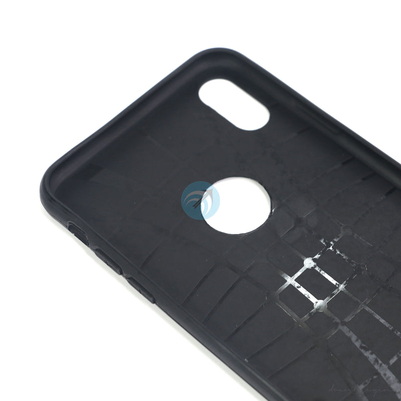 ỐP LƯNG DA ĐIỆN THOẠI IPHONE XS MAX AUTO DẺO ĐEN
