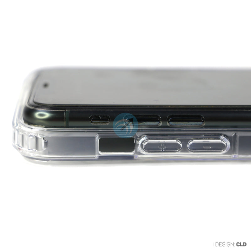 Ốp lưng IPHONE 13 PRO MAX lưng kính trong X-LEVEL
