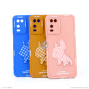 Ốp lưng OPPO A54 dẻo màu hình gấu nổi