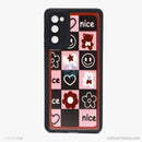 Ốp lưng SAMSUNG S20 FE tpu vuông màu in hình cute bảo về camera