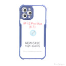 Ốp lưng IPHONE 12 PRO MAX chống sốc viền màu