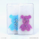 Ốp lưng IPHONE 7+/8+ trong hình gấu kim tuyến