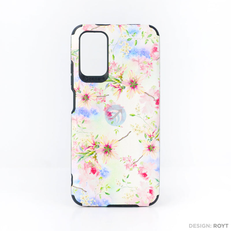 Ốp lưng XIAOMI REDMI 9T IMD da chống sốc hình hoa