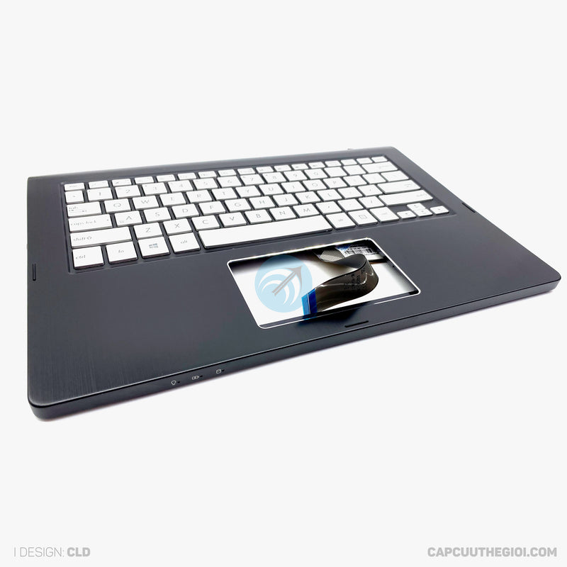 Vỏ laptop ASUS TP300 Q304U mặt c + bàn phím có đèn màu bạc bh03t