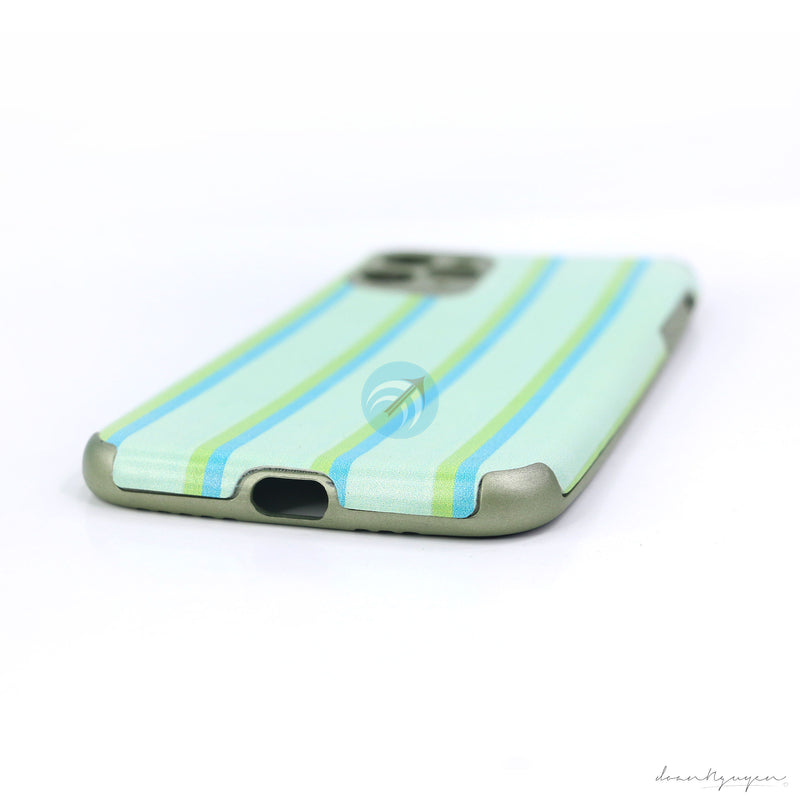 ỐP LƯNG ĐT IPHONE 11 PRO MAX (VẢI SỌC)