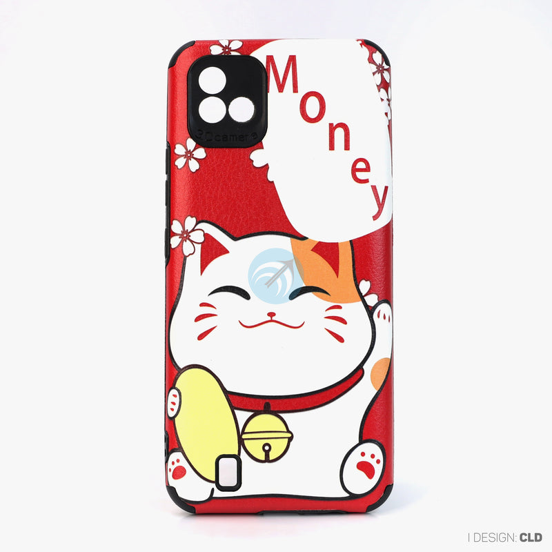 Ốp lưng REALME C20 dẻo hình mèo thần tài