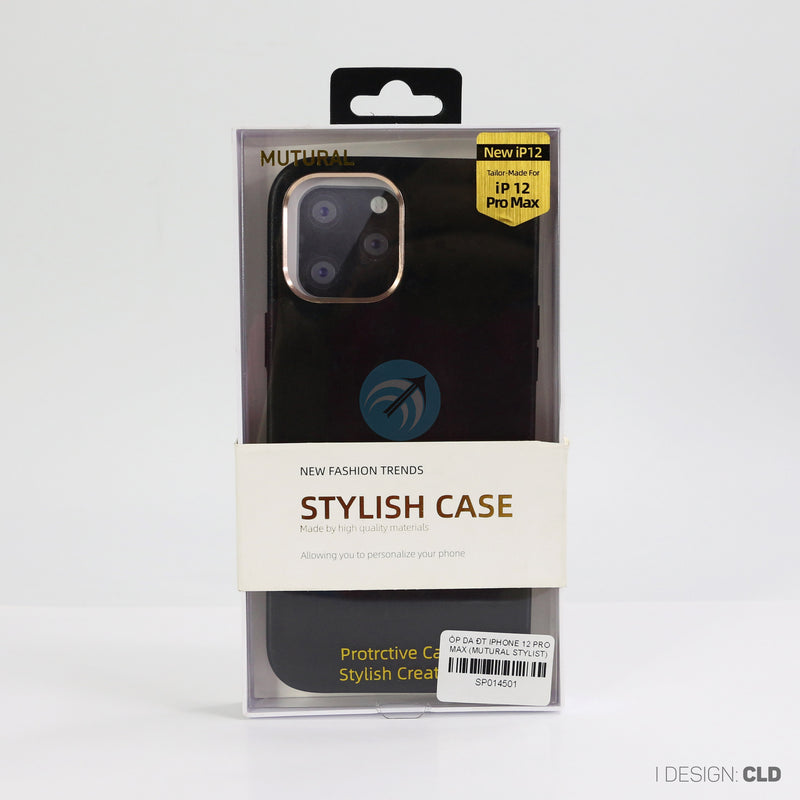 ỐP DA ĐT IPHONE 12 PRO MAX (MUTURAL STYLIST)