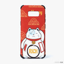 Ốp lưng SAMSUNG S8 hình mèo thần tài nhựa cứng