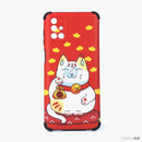 Ốp lưng SAMSUNG M51 hình mèo thần tài nhựa cứng