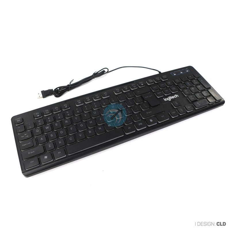 Bàn phím led usb LOGITECH K846F ( Nút phím kiểu laptop ) bh06t