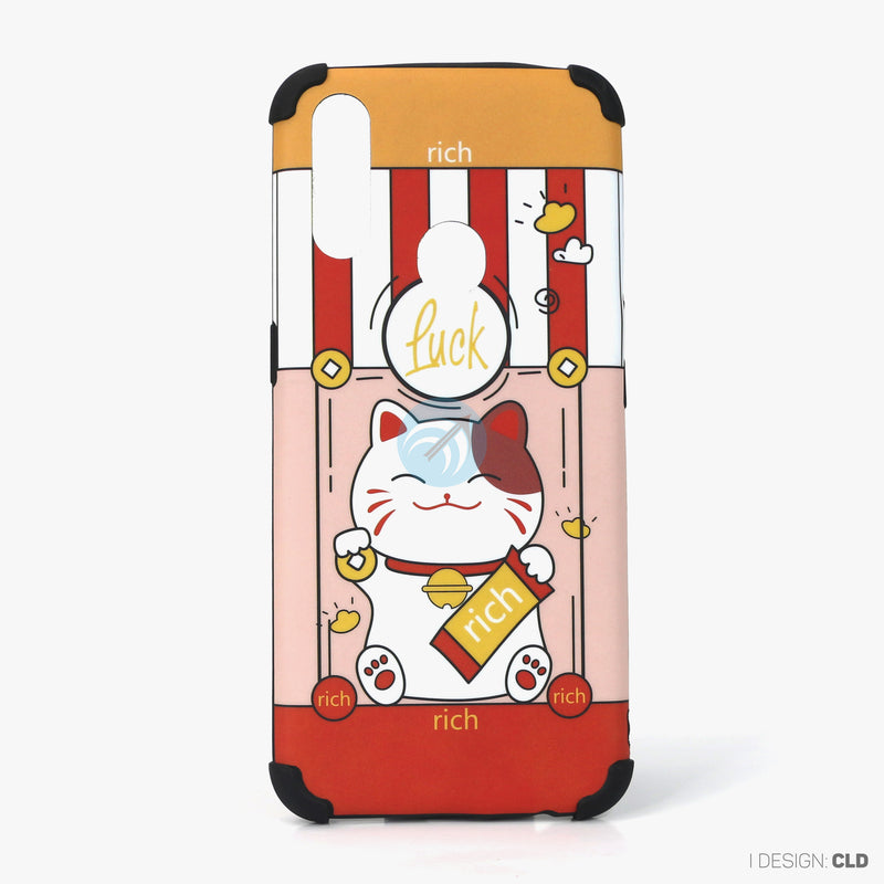 Ốp lưng OPPO A31 hình mèo thần tài nhựa cứng