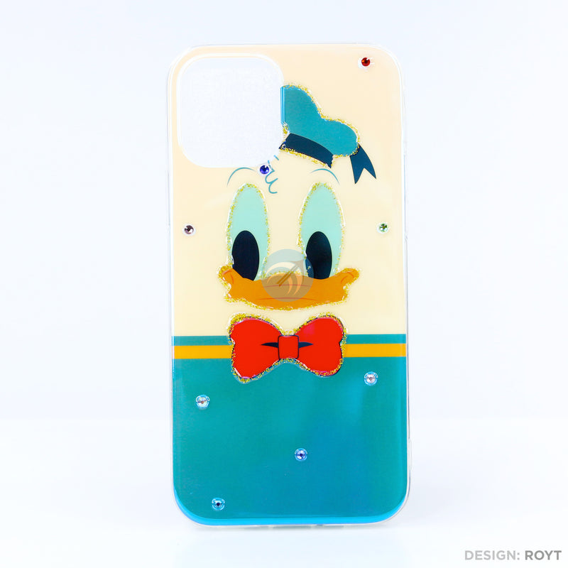 Ốp lưng IPHONE 12 6.1 hình viền dẻo gắn đá