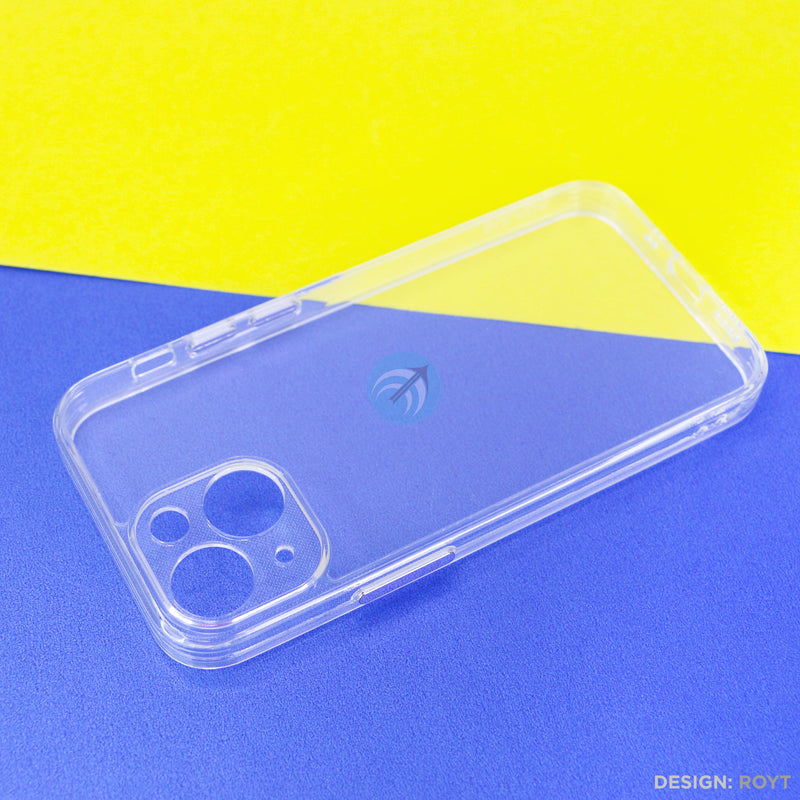 Ốp lưng IPHONE 13 MINI SULADA kính trong viền dẻo BVC