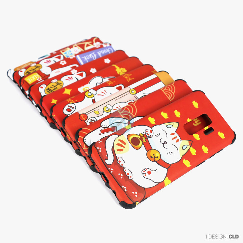 Ốp lưng SAMSUNG S9+ hình mèo thần tài nhựa cứng
