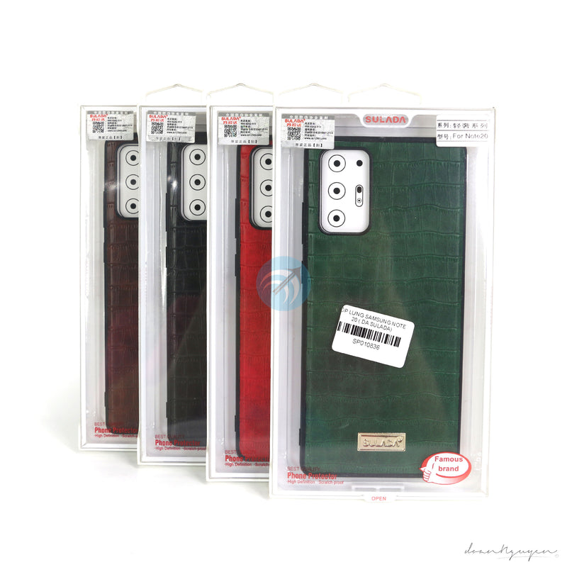 ỐP LƯNG SAMSUNG NOTE 20 ( DA SULADA)