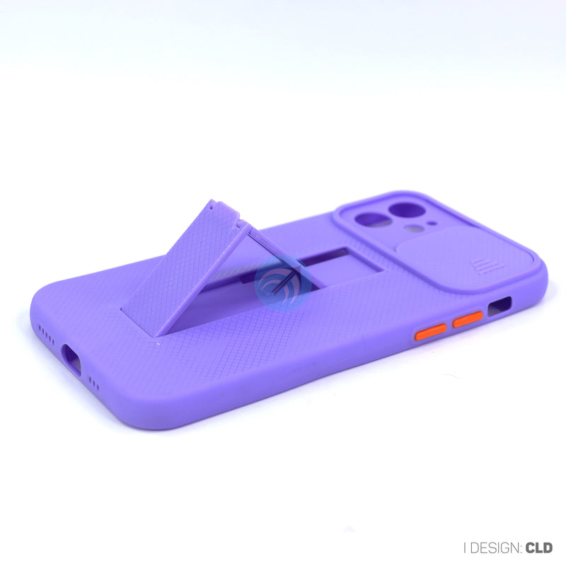 ỐP LƯNG ĐT IPHONE 12 (CHE CAMERA + CHÂN CHỐNG)