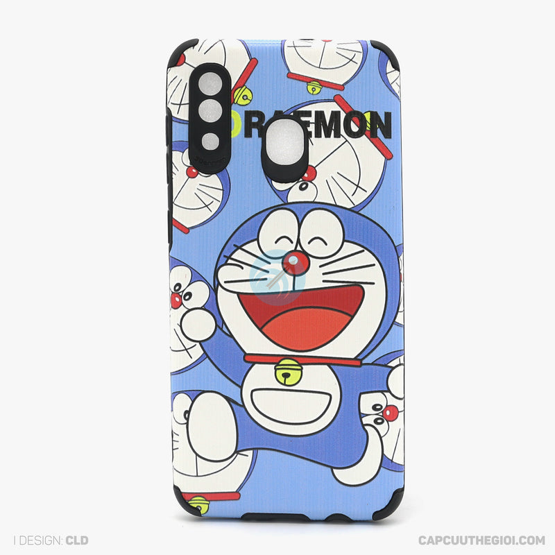 Ốp lưng SAMSUNG A30 IMD hình doraemon chống sốc