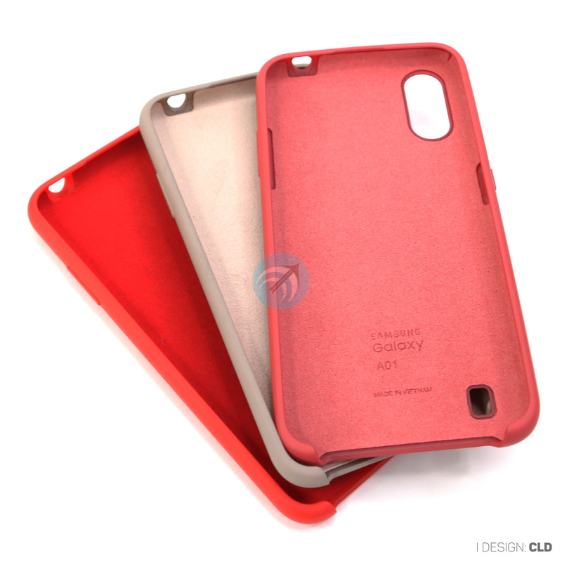 Ốp lưng SAMSUNG A01 ( NHUNG MÀU)