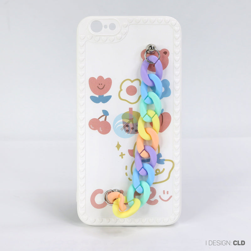 ỐP LƯNG ĐT IPHONE 6+/6S+ (VIỀN TIM LẮC TAY)