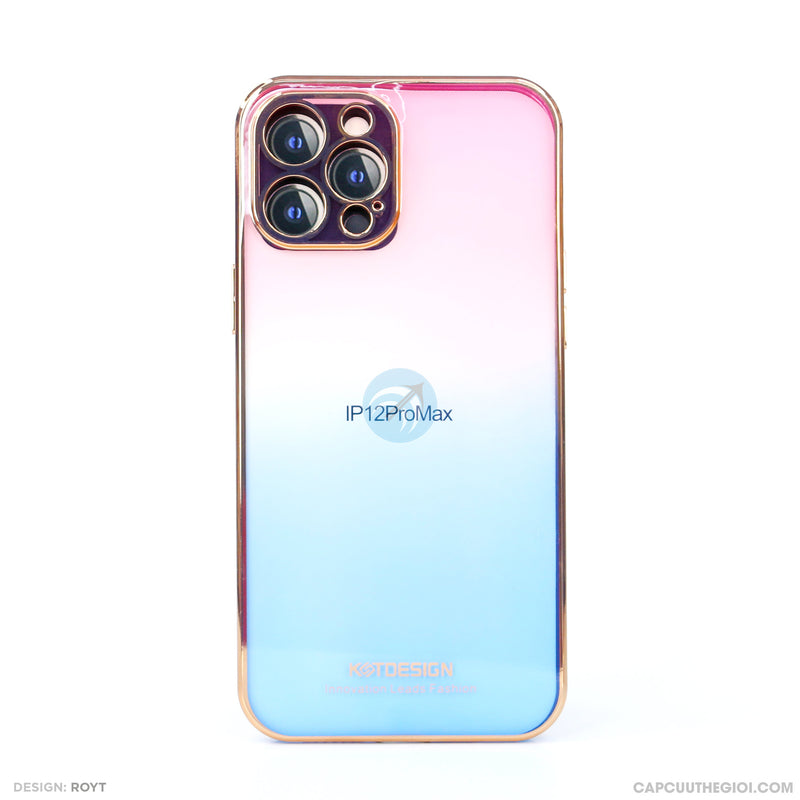 Ốp lưng IPHONE 12 PRO MAX ( GALAXY COLOR KST)