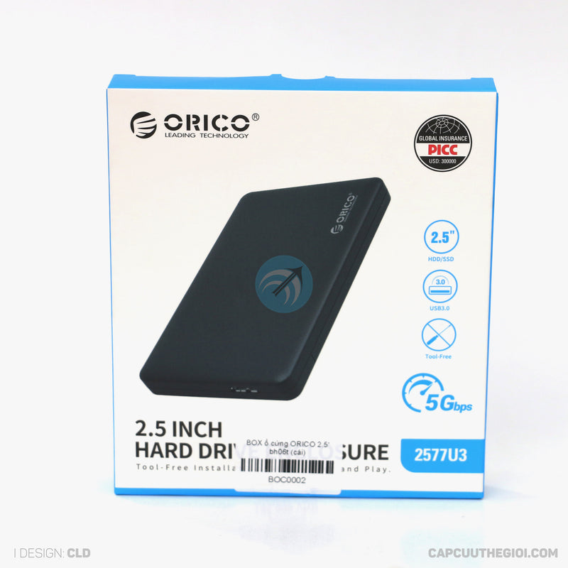 BOX ổ cứng ORICO 2.5' bh06t (cái)