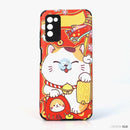 Ốp lưng SAMSUNG A02S dẻo hình mèo thần tài