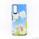 Ốp lưng VIVO Y12S IMD da chống sốc hình hoa