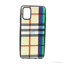 Ốp lưng điện thoai SAMSUNG M51 (Da sọc caro)