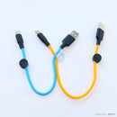 CÁP SẠC ĐIỆN THOẠI 3A USB A TO TYPE C HOCO X21+ 25CM BH01T