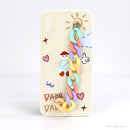 ỐP LƯNG ĐT IPHONE XS MAX (VIỀN TIM LẮC TAY)