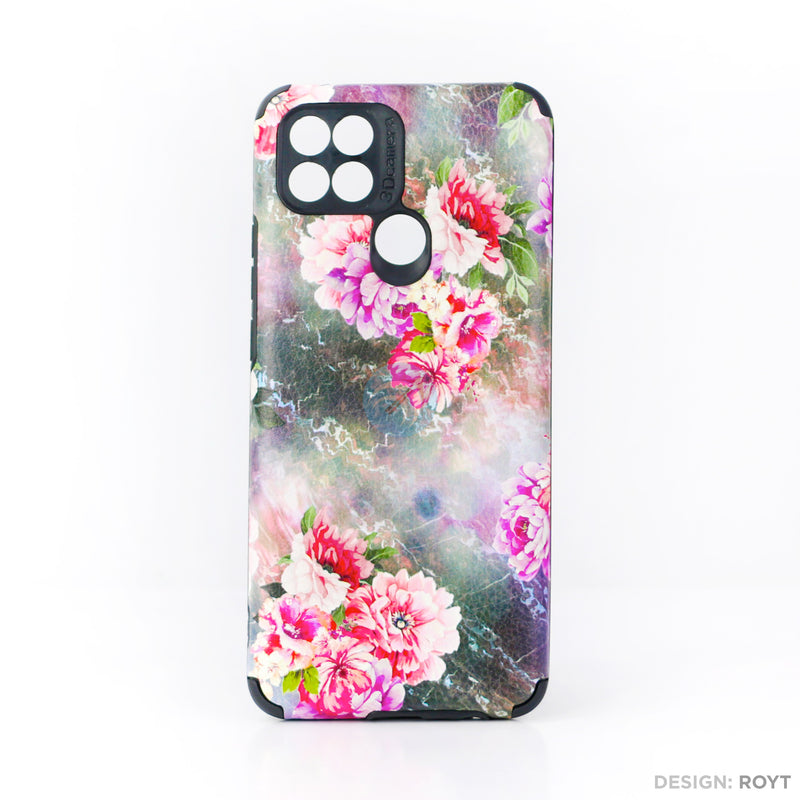 Ốp lưng OPPO A15 IMD da chống sốc hình hoa