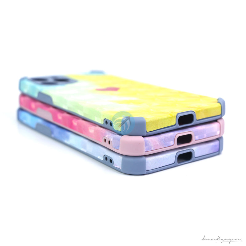 ỐP LƯNG IPHONE 12 PRO HÌNH TIM VIỀN VUÔNG