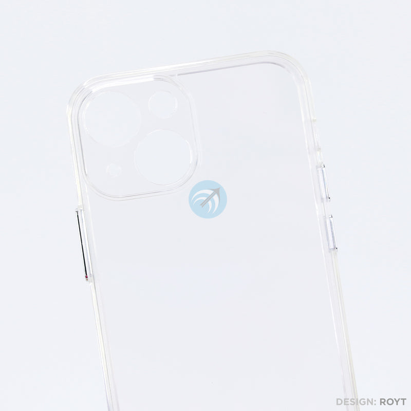 Ốp lưng IPHONE 13 MINI SULADA kính trong viền dẻo BVC