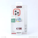 Ốp lưng IPHONE 13 PRO trong viền camera màu đỏ REALSKY