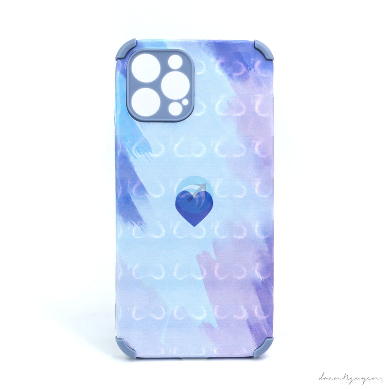 ỐP LƯNG IPHONE 12 PRO HÌNH TIM VIỀN VUÔNG