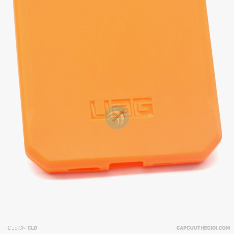 Ốp lưng IPHONE 13 6.1 UAG silicon chống bẩn màu cam