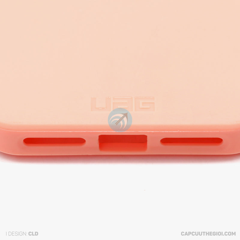 Ốp lưng IPHONE XS MAX UAG silicon chống bẩn màu hồng