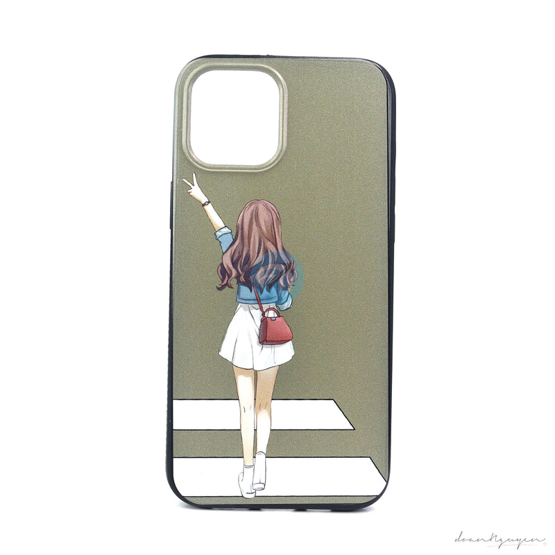 ỐP LƯNG IPHONE 12 PRO MAX (CÔ GÁI SÀNH ĐIỆU)