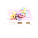 ỐP LƯNG ĐT IPHONE 6G/6S (VIỀN TIM LẮC TAY)