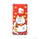 ỐP LƯNG SAMSUNG S9 (MÈO PHỐI TẾT)