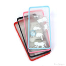 ỐP LƯNG ĐIỆN THOẠI SAMSUNG S10 NHÁM HÌNH VIỀN MÀU