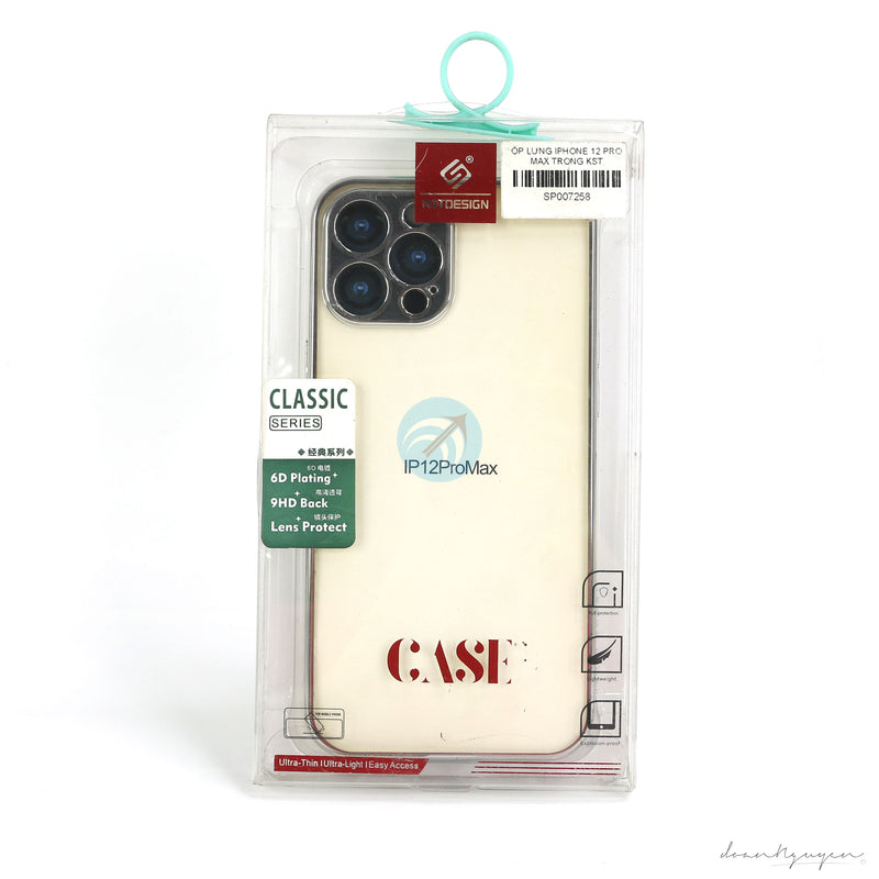 ỐP LƯNG IPHONE 12 PRO MAX TRONG KST