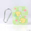 Túi đựng AIRPODS 1/2 silicon in hình nổi