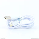 Bộ sạc lightning 2.4A 1 mét màu trắng HOCO C86 bh01t