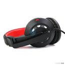 Tai nghe chụp tai A65 jack 3.5, dây chống đứt, có led (hỗ trợ học trực tuyến Online) bh01t