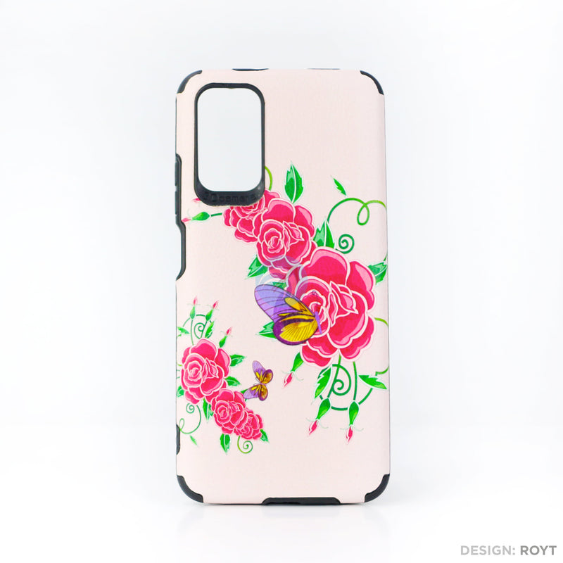 Ốp lưng XIAOMI REDMI 9T IMD da chống sốc hình hoa
