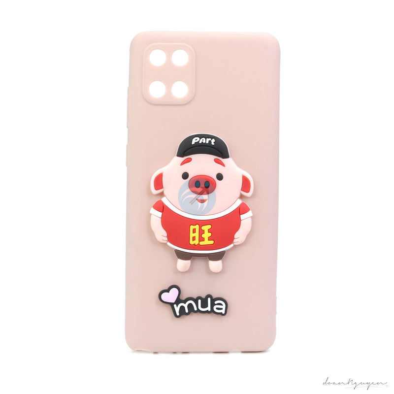 ỐP LƯNG SAMSUNG A81 (THÚ NỔI KUTE)