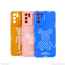 Ốp lưng RENO 6 dẻo màu hình gấu nổi