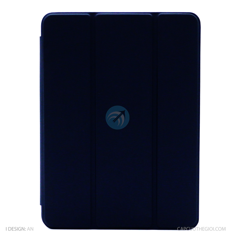 Bao da IPAD MINI 1/ 2/ 3/ 4/ 5 màu xanh khói KAKU TPU MINGYA