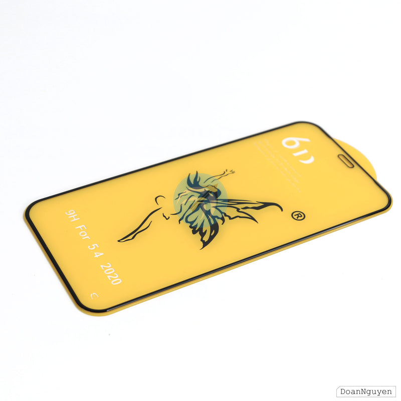 KÍNH CƯỜNG LỰC ĐIỆN THOẠI IPHONE 12 5.4 ĐEN FULL (THIÊN THẦN)